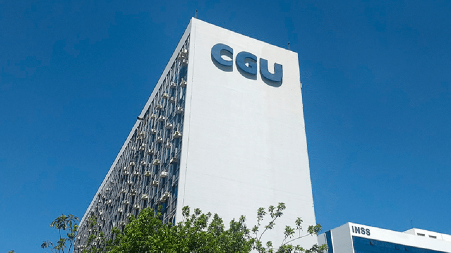 Fachado do edifício-sede do CGU (Controladoria-Geral da União) em Brasília