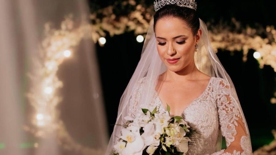 Segundo as redes sociais, cerimônia religiosa do casamento de Rita ocorreu em junho de 2022 - Rita de Cássia Fernandes Lírio/Facebook