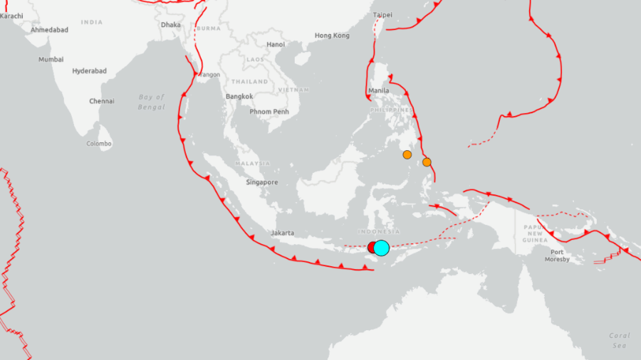 Terremoto de magnitude 7,7 atingiu a Indonésia nesta sexta-feira Terremoto de magnitude 7,7 atingiu a Indonésia nesta sexta-feira