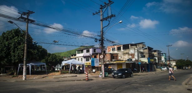 Comunidade Vila Kennedy, utilizada como "laboratório" para a intervenção no Rio - Bruna Prado/UOL