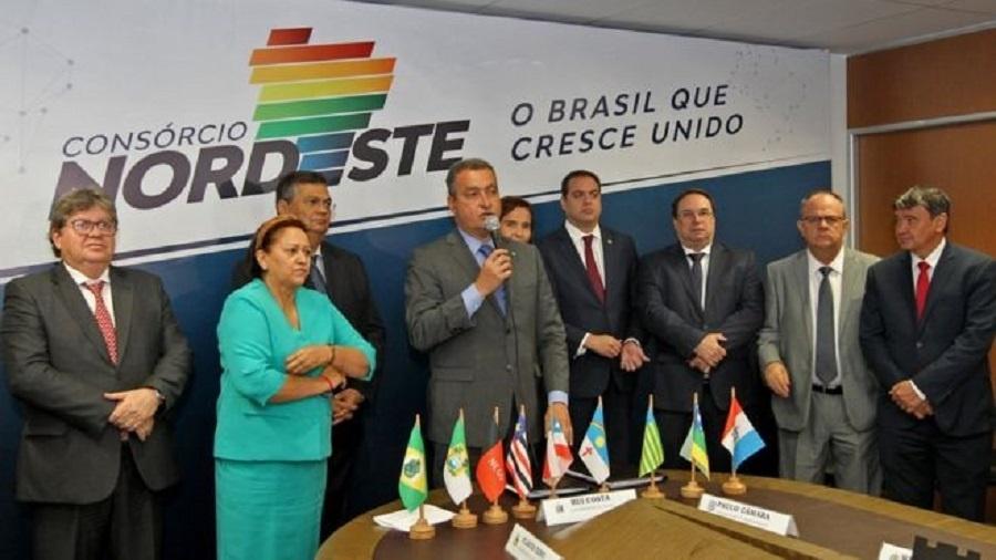 O governador da Bahia, Rui Costa (PT), é o presidente do Consórcio Nordeste, lançado em julho pelos governadores - Fernando Vivas/Governo da Bahia