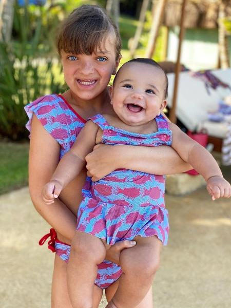 Rafaella Justus e Manuella, filhas de Ticiane Pinheiro - Reprodução/ Instagram