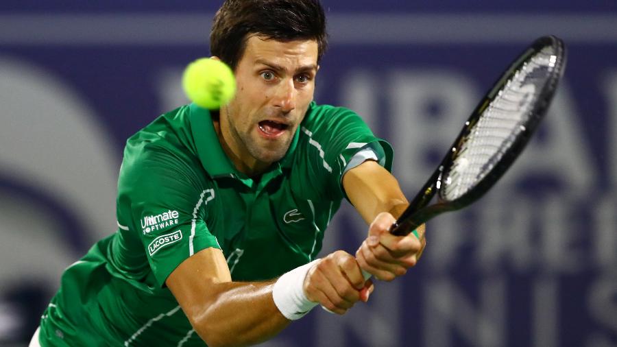 Tenista Novak Djokovic encara dificuldades para se acostumar com quarentena - AHMED JADALLAH