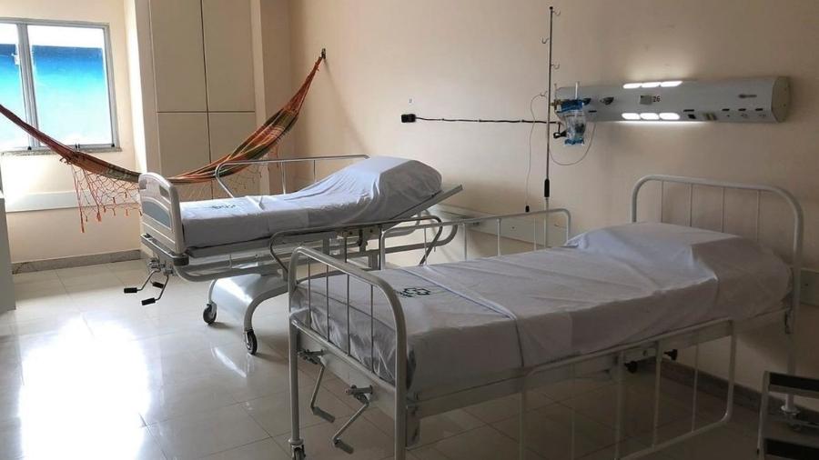 Ala hospitalar em Manaus destinada ao atendimento de índios infectados pelo novo coronavírus - Ascom/Ministério da Saúde