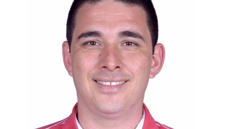 13.02.2021 - Diogo Canata, vereador preso foi empossado hoje em Alvorada do Sul - Reprodução/Facebook