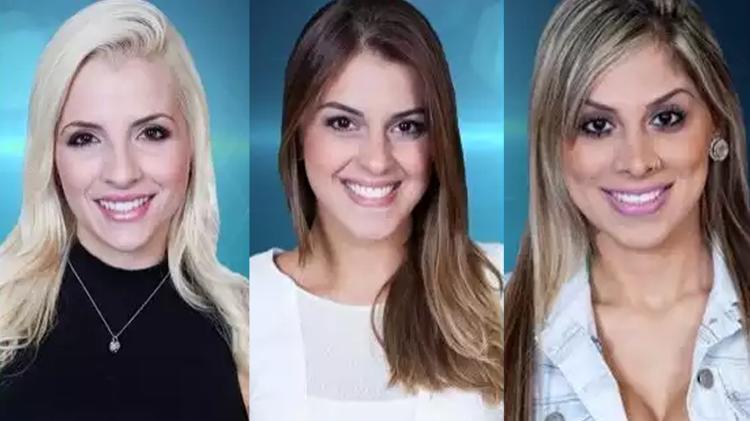 Clara, Angela e Vanessa no BBB 14 - Reprodução/TV Globo - Reprodução/TV Globo