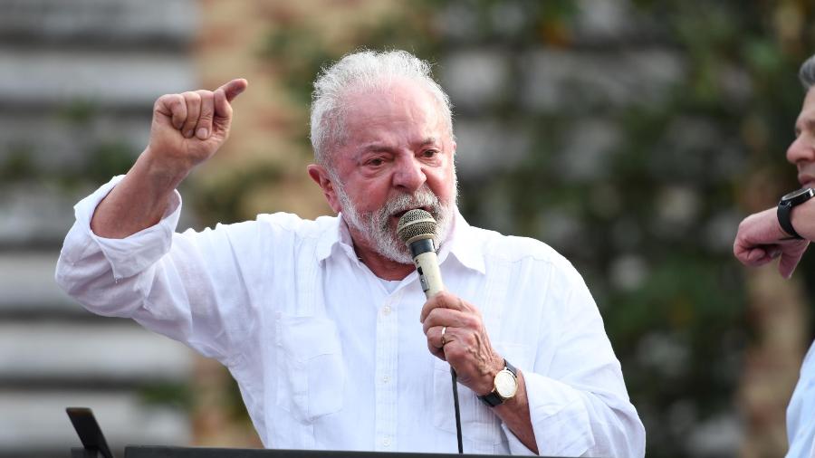 Lula fez primeiro ato em campanha com trabalhadores de fábrica do ABC nesta semana - André Ribeiro/Estadão Conteúdo
