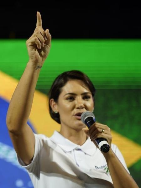 Michelle Bolsonaro abriu passagem por São Paulo falando contra o aborto a líderes religiosos - Divulgação
