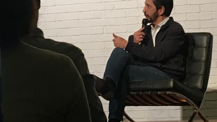 Ricardo Nunes, em evento na sede do IAB em São Paulo - Saulo Pereira Guimarães