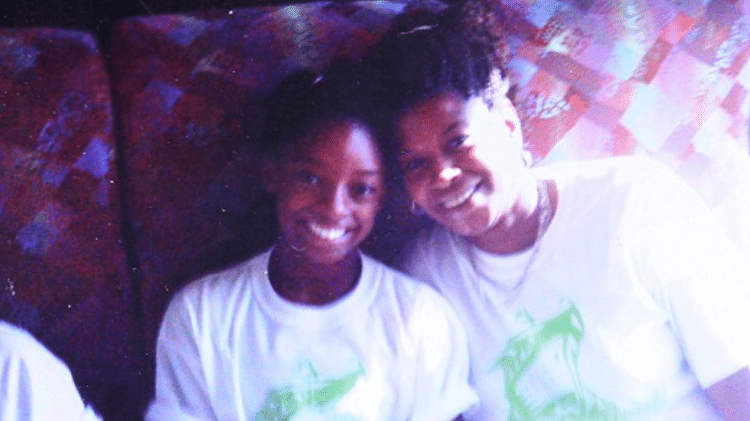 Simone Biles e a mãe, Shanon