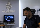 Autoridade Palestina suspende rede Al Jazeera em seus territórios - Ahmad Gharabli/AFP