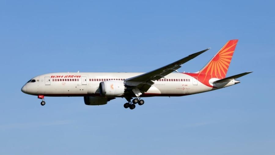 Um Boeing 787-8 Dreamliner da Air India - Fabrizio Gandolfo/SOPA Images/LightRocket via Getty Images