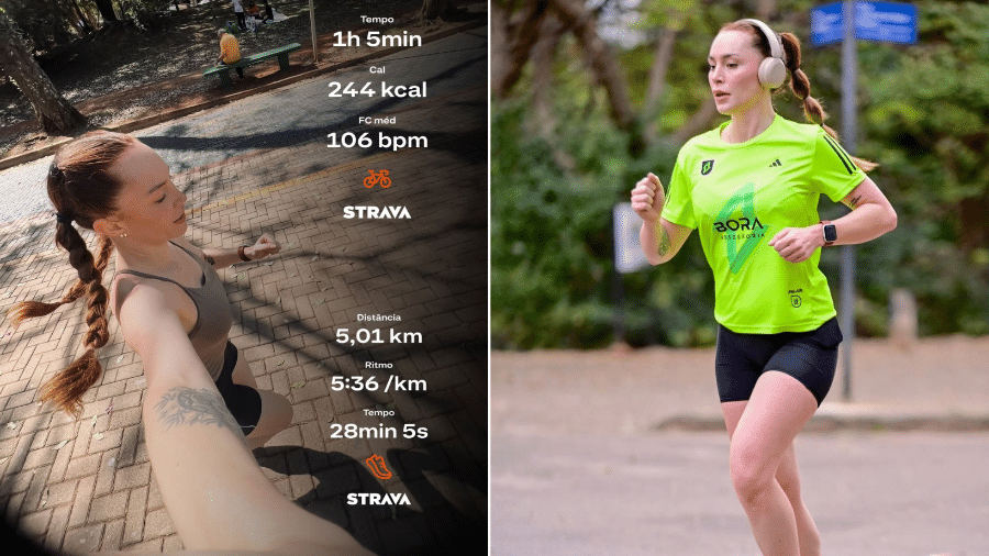 Thaís Padilha, comunicadora e corredora Thaís Padilha, comunicadora e corredora