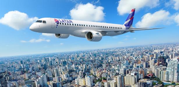 Latam abre vagas para pilotos que irão operar novos aviões da Embraer