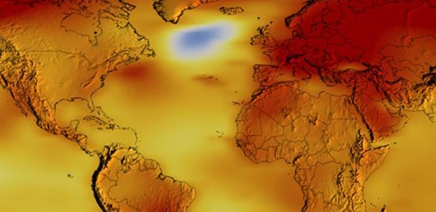 Mancha fria em meio ao aquecimento global intriga cientistas