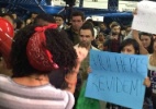 Manifestação de mulheres na Barra Funda cobra Metrô sobre casos de assédio - Marcela Sevilla/UOL