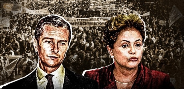 Semelhanças desiguais: Collor e Dilma tiveram seus mandatos questionados em meio a crises políticas e econômicas, mas por motivos diferentes - Arte UOL