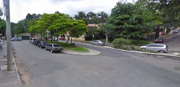 Bairro Jardim Marajoara, em São Paulo, virou alvo de seguidos arrastões - Reprodução/Google Street View