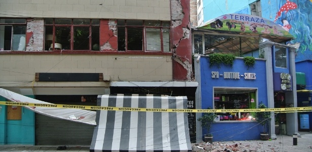 Brasileiro Mayke Moraes registra cenário de destruição no México após terremoto - Mayke Moraes/@soumochileiro