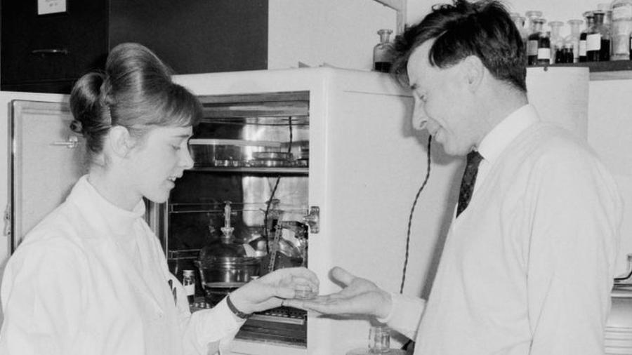 Jean Purdy trabalhou com Robert Edwards no desenvolvimento da fertilização in vitro - Getty Images