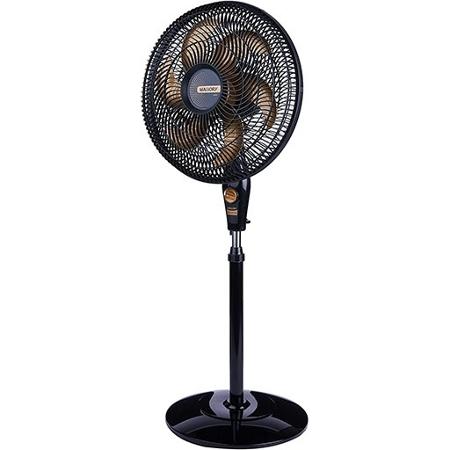 Com calor? A gente ajuda a escolher o ventilador certo para sua necessidade - 13/10/2020 7 Ventilador de Coluna, Delfos TS+, 220v, Preto/Dourado, Mallory - Divulgação - Divulgação