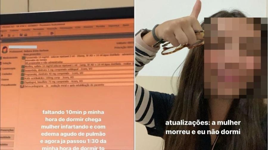 Estudante está no 9º período de medicina de faculdade em Alagoas e ironizou morte de paciente na Grande Maceió - Reprodução/Instagram
