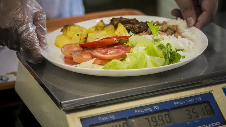 Números foram puxados pela alta dos alimentos, com destaque para refeições fora de casa, que subiram 0,95% - Keiny Andrade/UOL