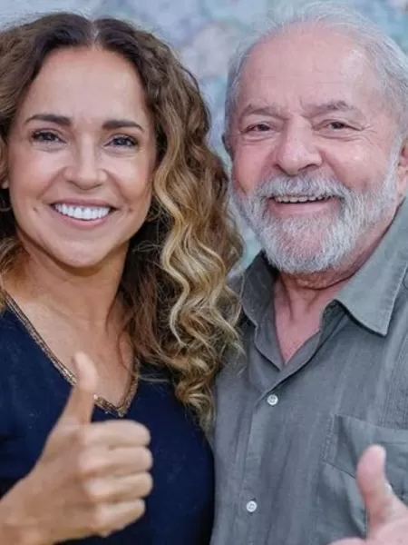 Daniela Mercury e Lula - Divulgação - Divulgação