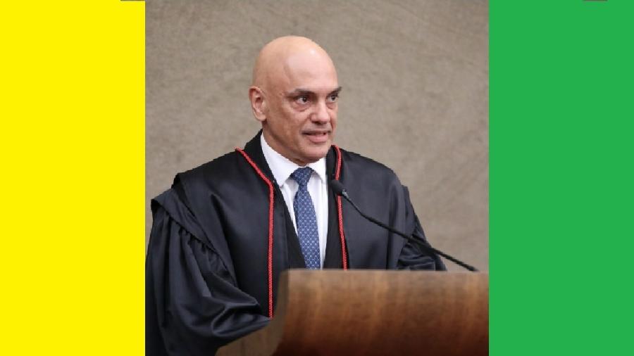 Ministro Alexandre de Moraes durante discurso de posse na presidência do Tribunal Superior Eleitoral - Antonio Augusto/Secom/TSE