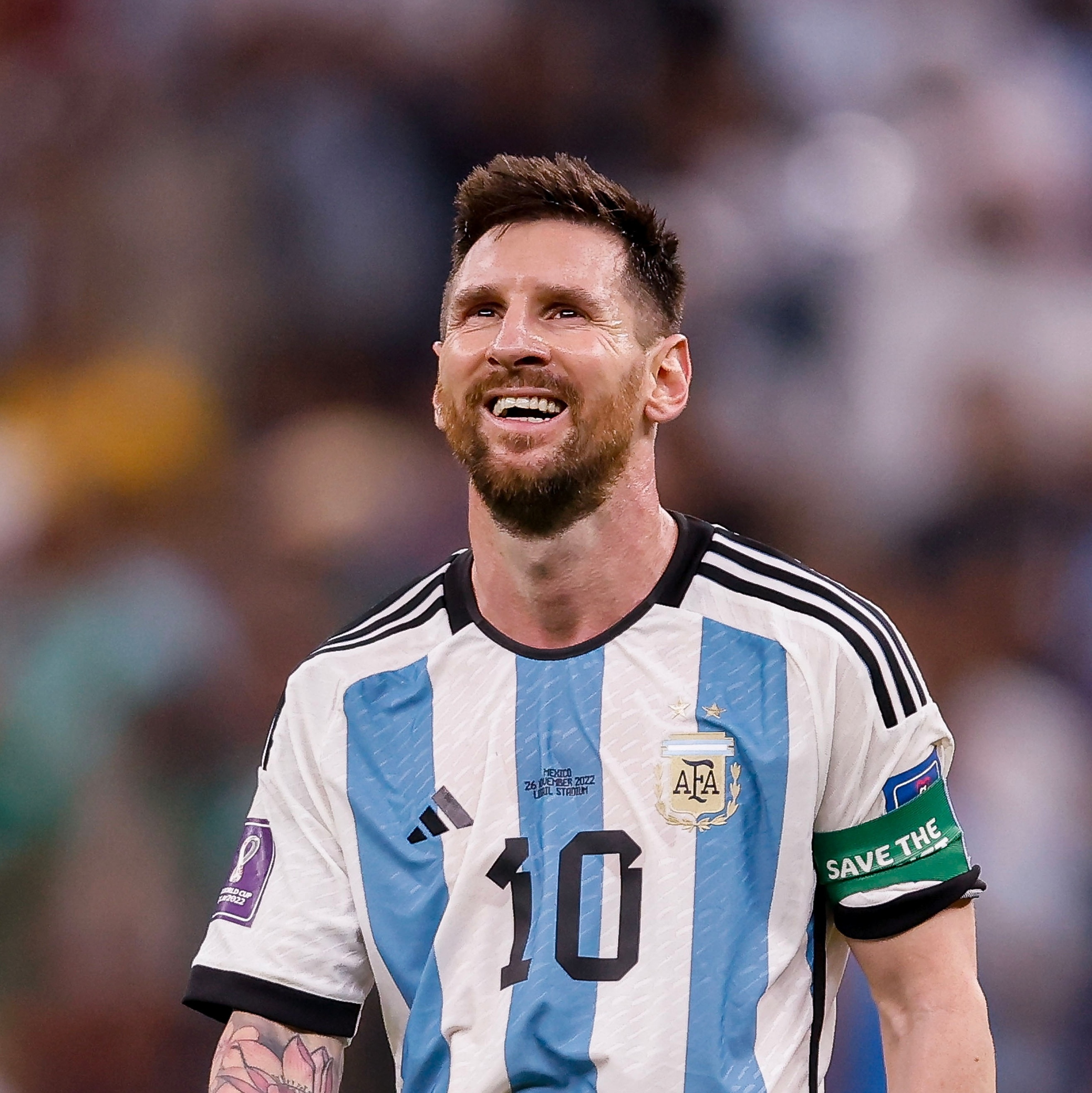 Copa do Mundo: Filho de Messi escreve mensagem antes da final