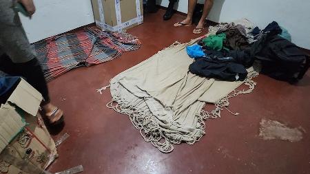 Local onde resgatados de condições análogas às de escravo dormiam em Goiás - Inspeção do Trabalho - Inspeção do Trabalho