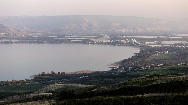 O Mar da Galileia foi descrito como o lugar onde ocorreram os milagres de Jesus