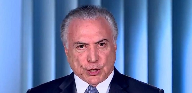 Reprodução 6.set.2018 - Michel Temer publica novo vídeo nas redes sociais, desta vez criticando Fernando Haddad