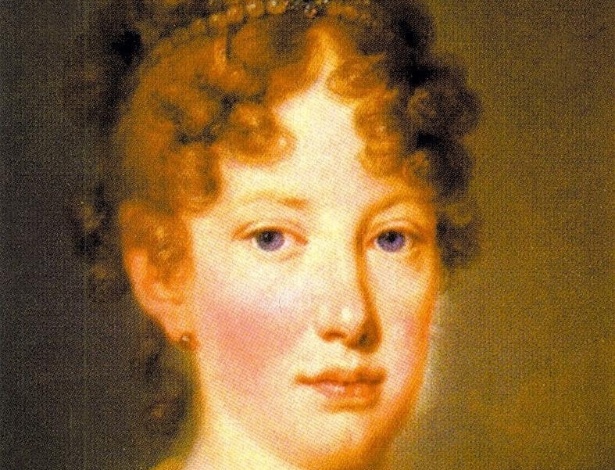Tela da princesa Maria Leopoldina de Áustria, primeira mulher de D. Pedro I - Divulgação