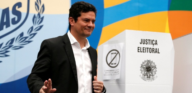 Sergio Moro vota em Curitiba