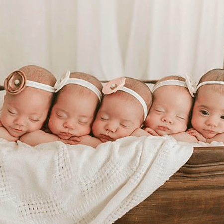 Americana dá à luz quíntuplas - Kirstin Ann Photography