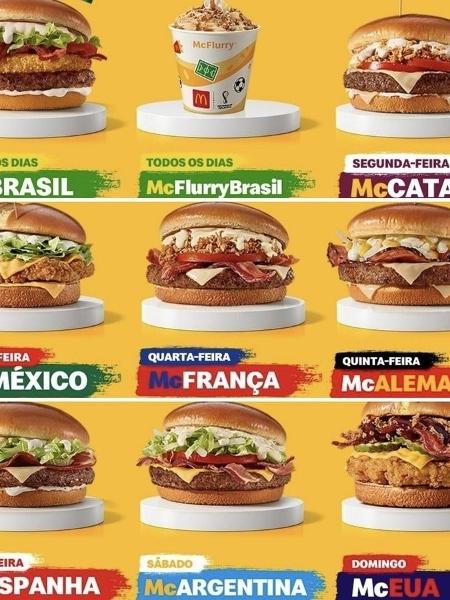 Seleções McDonald"s - Reprodução/Twitter