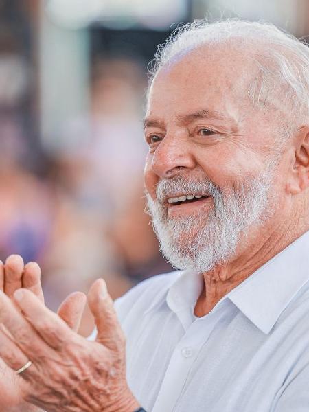 O presidente Lula (PT) durante evento no Planalto no ano passado - Ricardo Stuckert / 6.dev.2024-PR