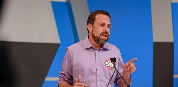 Guilherme Boulos (PSOL) em debate do UOL, Folha e RedeTV!