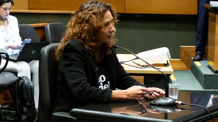 Monica Benício presta depoimento no julgamento do caso Marielle Franco