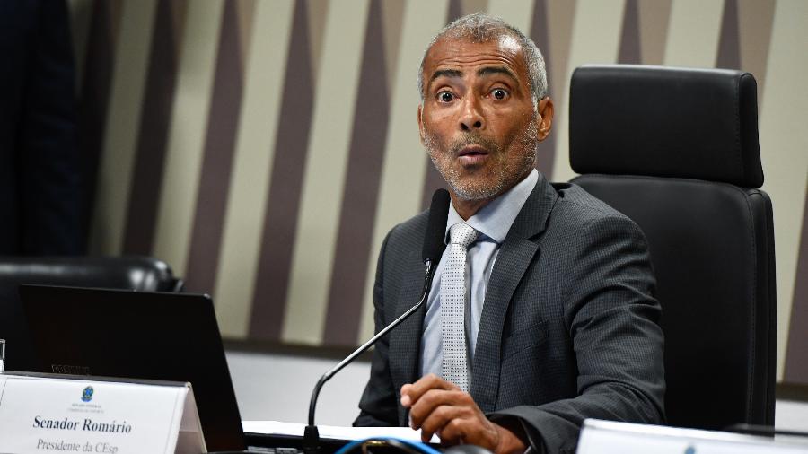 Romário conduz reunião da Comissão de Esporte do Senado - Roque de Sá - 30.out.2024/Agência Senado