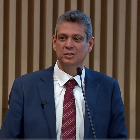 Márcio Macêdo, secretário-geral da Presidência da República, durante a abertura do G20 Social