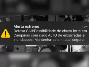 Alerta sonoro de chuva assusta moradores de Campinas (SP): 'Quase infartei'