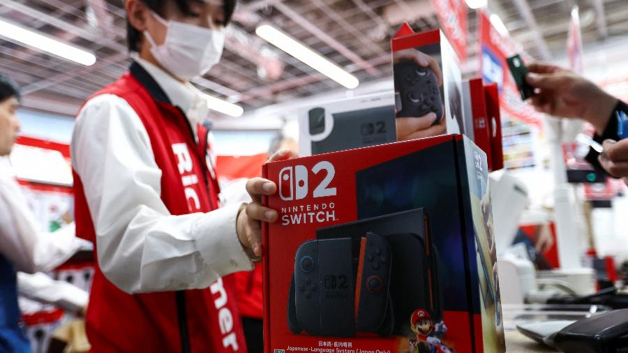 O Nintendo Switch 2 vendeu 3,5 milhões de unidades nos quatro primeiros dias após o lançamento O Nintendo Switch 2 vendeu 3,5 milhões de unidades nos quatro primeiros dias após o lançamento