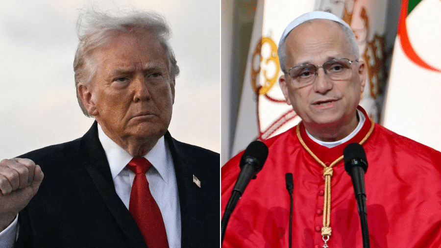 Trump criticou o papa Leão 14
