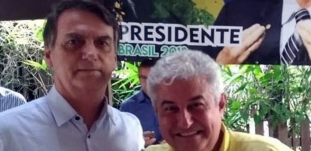 O ex-astronauta Marcos Pontes e o presidente eleito Jair Bolsonaro