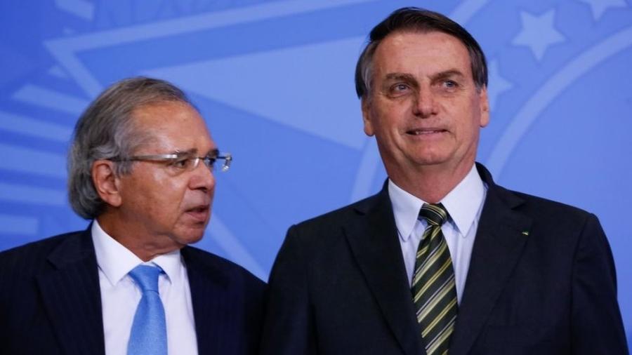 Programa Verde Amarelo foi lançado pelo ministro Paulo Guedes e pelo presidente Jair Bolsonaro no Palácio do Planalto - Carolina Antunes/PR/Agência Brasil