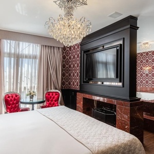 Quarto imperial possui banheiro de hidromassagem - Divulgação - Divulgação