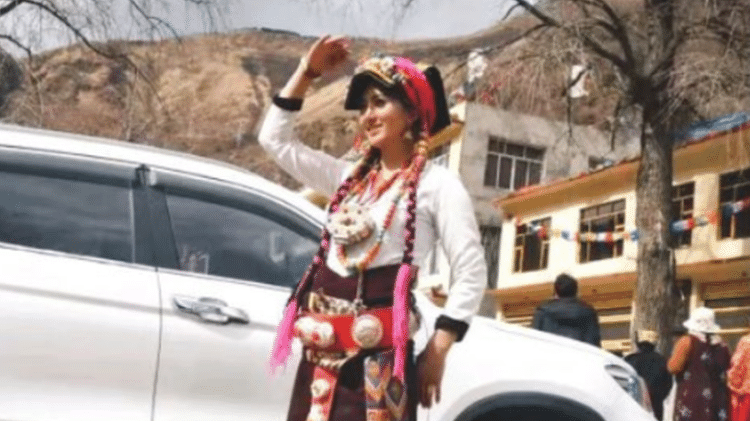 Lamu suffered burns to 90% of her body and died two weeks later - Douyin/Lamu - Douyin/Lamu