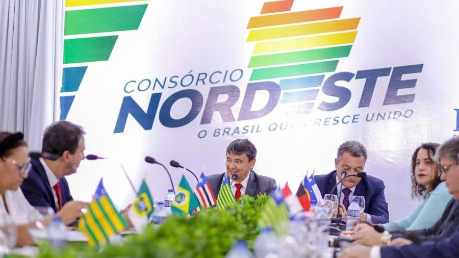 21.ago.2019 - Encontro de governadores do Nordeste em Teresina - Casa Civil/Governo do Piauí